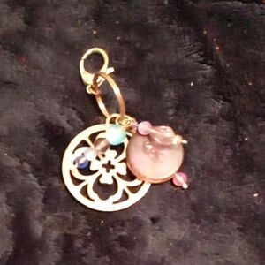 Gold and Multicolor Charm Bracelet